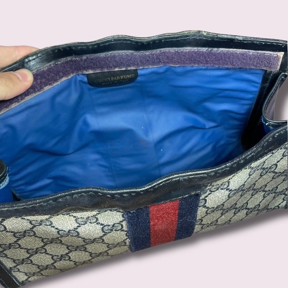 Gucci rare vintage monogram Supreme Ophidia pouch - Picture 5 of 7